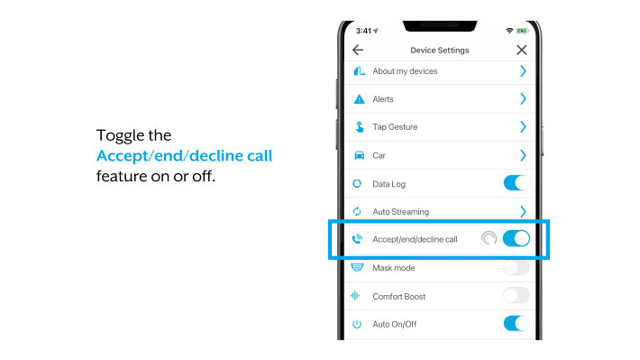 Aceptar/Finalizar/Rechazar